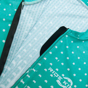 Maillot de cyclisme pour homme à manches courtes, nouveau design, séchage rapide, respirant, polyester et élasthanne, fermeture éclair, avec poches arrière - Product Image 3