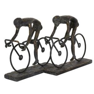 High Quality Brass Antique Cycling Decorative Statue <b>Shelf</b> & <b>Table</b> Decoration Figurine Bulk Quantity Pricing - Product Image 4