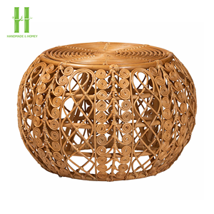 โต๊ะกาแฟหวายเป็นมิตรต่อสิ่งแวดล้อมทันสมัยห้องนั่งเล่นธรรมชาติผลิตจากเวียดนาม - Product Image 1