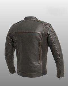 Custom Waterproof <b>Long</b> Sleeve Quick Dry Men <b>Leather</b> <b>Jacket</b> New Winter Warm Adult Size Men <b>Leather</b> <b>Jacket</b> - Product Image 2