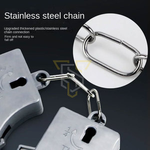 Menottes de main d'officier en acier de haute qualité menottes de main d'officier en gros menottes de main légères - Product Image 2