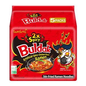 บะหมี่ราเม็งราเมงผัดแกงกะหรี่เกาหลี5ฮาลาลได้รับการรับรองคุณภาพสูงสำหรับ Samyang Buldak - Product Image 6