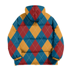 Chaquetas Acolchadas Cálidas para Hombre, Chaquetas de Invierno Gruesas con Plumón, Abrigos de Moda para Hombre para la Temporada de Invierno - Product Image 4