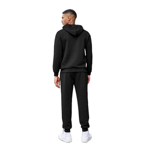 Pantalon de survêtement à capuche pour homme, 600 GSM, 100% coton, couleur vierge, respirant, solide - Product Image 3