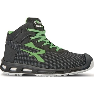 Botas de Seguridad RedLion S3S CI FO SR ESD, Talla 43 W.11, Negro/Verde - Ergonómicas y Seguras - Product Image 1