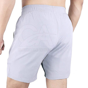 กางเกงขาสั้นลำลองสำหรับผู้ชายกางเกงขาสั้นใส่สบายออกแบบโลโก้ของคุณเองทำจากโรงงาน - Product Image 4