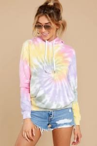 Sudadera con Capucha Holgada Personalizable para Mujer, Manga Larga, Color Sólido, Estilo Urbano, 100% Algodón, Forro Polar, Transpirable, Invierno - Product Image 4