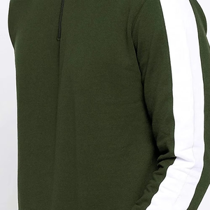 Conjunto atlético de dos piezas para hombre, chándal con cuello con cremallera, ligero, transpirable y deportivo para un estilo de vida activo - Product Image 4