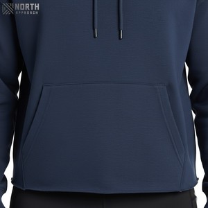 เสื้อฮู้ดสตรีทแบบสวมหัวของผู้หญิงเสื้อมีฮู้ดแบบลำลองปรับได้โลโก้ตามสั่ง - Product Image 6