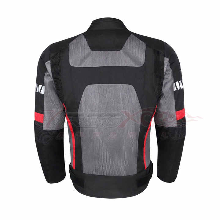 Custom Wholesale Cordura Racing Biker Jacket Men Breathable Printed Textile Motorbike Racing Jacket Plus Size Adults Back Logo