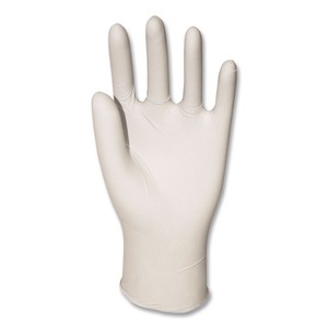 Boardwalk 4 Mil Extra Large Powder-Free Synthetic <b>Vinyl</b> Gloves 9.5 In. Long Cream-100 Gloves/Box 10 <b>Boxes</b>/Carton - Product Image 2