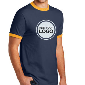 Tu camiseta de texto personalizada Camisetas de timbre personalizadas Camiseta de timbre de algodón unisex - Product Image 2