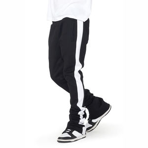 Pantalon évasé droit en coton Streetwear Hip Hop taille haute hautement recommandé pantalon évasé de qualité supérieure à vendre - Product Image 1