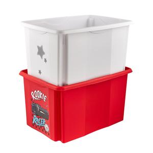 Scatola portaoggetti 55,5 x 40 x 30, rosso ciliegia - Product Image 6