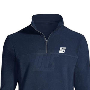 เสื้อแจ็คเก็ตซิป Qtr ผ้าสเตรชใส่สบาย เสื้อแจ็คเก็ตซิป Qtr สำหรับการฝึกกีฬาและสวมใส่ลำลอง เสื้อแจ็คเก็ตฤดูหนาว - Product Image 5