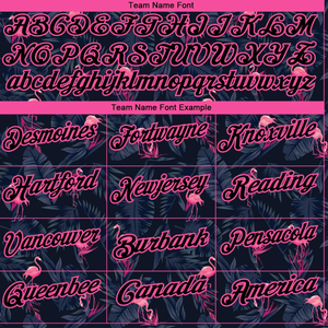 Camiseta Polo Negra Personalizada con Sublimación, Diseño de Flamencos y Tropical, Nombre del Equipo y Número de Jugador Personalizados, Prendas Elegantes - Product Image 6