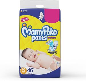 MamyPoko Pantalones Extra Absorb Pañales Recién Nacido (Paquete de 18) Prevención de Fugas 3D Diseño Impreso Pulpa de Pelusa Transpirable Suave 16-18 Lbs - Product Image 4