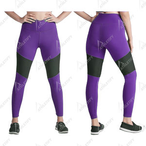 Leggings de yoga taille haute pour femmes ajustement extensible confortable pour la course à pied et le yoga vêtements de sport élégants pour femmes - Product Image 4