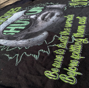 Streetwear Hip Hop graphique surdimensionné pour hommes personnalisés 100% coton coupe ample impression numérique sérigraphie anti-rides - Product Image 3