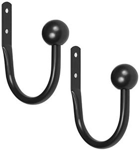 Crochets muraux robustes en acier avec revêtement de protection et caractéristiques d'installation simples, parfaits pour un usage commercial ou résidentiel - Product Image 4