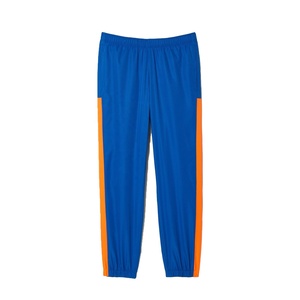 ชุดวอร์มผู้ชายสีฟ้าขาวส้มคอกลมแขนยาวกระเป๋าน้ำหนักเบาชุด2ชิ้น - Product Image 5