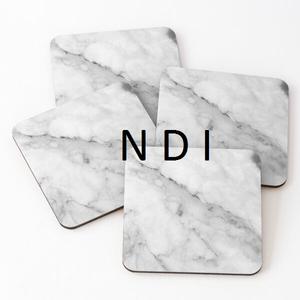 Posavasos de mármol personalizados ecológicos, mesa de comedor clásica, decoración superior, forma cuadrada, té, café, taza de cerveza, posavasos de té de mármol - Product Image 1