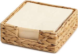 Boîte à mouchoirs décorative rectangulaire faite à la main meilleur prix jacinthe d'eau naturelle rotin jonc de mer bambou tissé à la main porte-papier - Product Image 5
