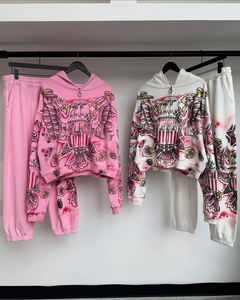 500gsm Custom Logo Mens Acid Wash Sun Faded Distressed Patches Hoodies Embroidery Oversized Boxy Zip up <b>Hoodie</b> for Men - Product Image 2