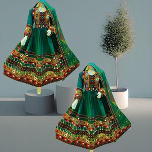 Robes Kuchi afghanes artisanales pour femmes Robes Kuchi élégantes pour festivals culturels - Product Image 5