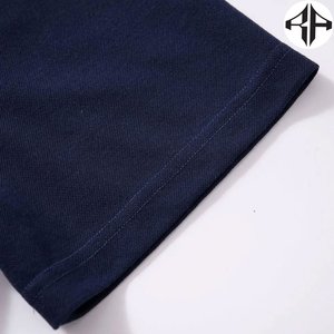 RIVIAN ATLANTIC Polo de course à pied en coton 100% haute performance avec logo personnalisé sur demande Chemises de golf pour hommes - Product Image 5
