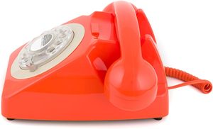 <b>OLD</b> Retro Rotary Dial <b>Phone</b> Vintage Landline Telephone <b>Old</b> Fashioned Corded <b>Phones</b> with Mechanical Ringer for Home Office Desk - Product Image 2