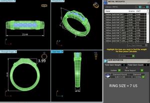 Bague de fiançailles pour femme avec diamants de laboratoire certifiés IGI, plaqué or 14 carats, taille ronde brillante, style classique pour mariage - Product Image 6