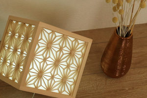 (10% de réduction) Lampe Kumiko traditionnelle japonaise pour salon ou restaurant, artisanat de menuiserie de qualité supérieure pour meubles d'hôtel - Product Image 5