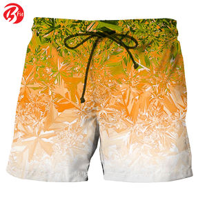 Impresión 3D impermeable a prueba de viento transpirable de secado rápido gimnasio Fitness entrenamiento desgaste cordón bolsillo pantalones cortos últimos hombres pantalones cortos - Product Image 2