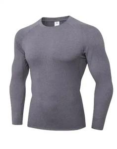 Chemises tricotées anti-rides à séchage rapide pour hommes légers Vêtements décontractés respirants Prix raisonnable Meilleur Rash Guard Polyester - Product Image 4