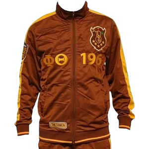 Survêtement en molleton Iota Phi Theta pour hommes, ensemble jogging deux pièces, vêtements de fraternité grecque, broderie 1963 - Product Image 3