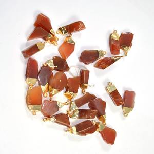 พลอยโอนิกซ์สีแดง925เงินสเตอร์ลิง Pendant925เงินสเตอร์ลิงชุบทองด้วยพลอยโอนิกซ์สีแดงคุณภาพสูงสำหรับผู้ซื้อ - Product Image 1