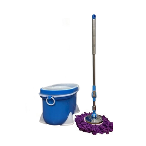 <strong>Easy</strong> Life Magic <strong>Mop</strong> and <strong>Bucket</strong> Set with 360 Degree <strong>Rotating</strong> Handle Steel Pole Rectangle Shape Clean Water Floor <strong>Mop</strong> - Product Image 1