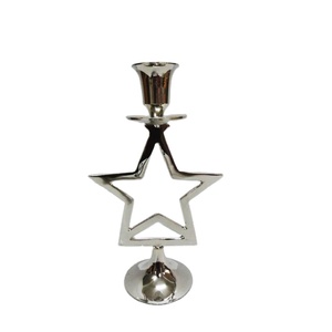 Support de bougie en aluminium poli, Design étoile, Style Vintage moderne de luxe, qualité supérieure, meilleure vente - Product Image 1