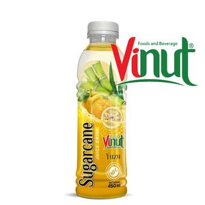 Boisson au jus de canne à sucre et banane 450 ml (15,2 fl oz) NFC, carton de 24 bouteilles PET, marque distributeur OEM, tendance - Product Image 6