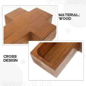 Bol en bois, bol en bois chrétien, plateau de service alimentaire, plateau alimentaire sculpté à la main, petit plateau, fournisseur - Product Image 2