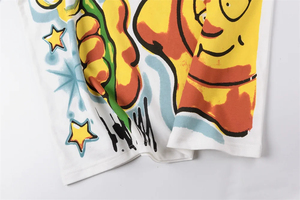 Camiseta de Verano 2026 con Diseño Estampado, Manga Corta, para Hombre, Holgada, 100% Algodón, Cuello Redondo - Product Image 5