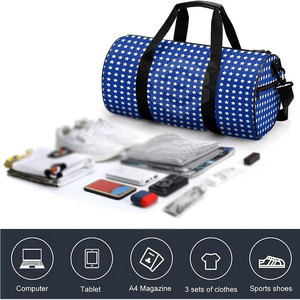 Bolsa de Viaje Deportiva Personalizada 2025 de Alta Calidad, Bolsa de Poliéster de Gran Capacidad y Ligera, Hecha en Pakistán - Product Image 4