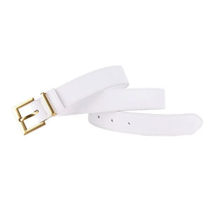 Ceinture en cuir véritable personnalisée en gros personnalisée sur le cuir de peau pour les femmes ceinture décontractée à boucle ardillon réglable - Product Image 6