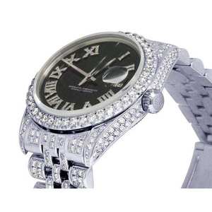 Reloj de Diamantes Moissanite Antiguos Triturados de Alta Gama, Estilo Hip Hop, para Hombre, la Combinación Perfecta de Calidad y Estilo - Product Image 5