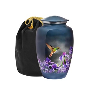 Urnas Funerarias Decorativas de Metal para Cenizas Humanas, para Adultos, Mujeres y Hombres, Color y Tamaño Personalizables - Product Image 1