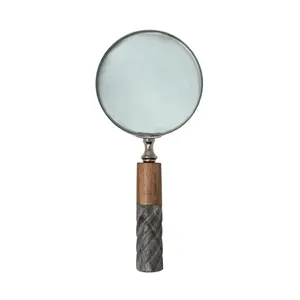 Highly Designs Premium Quality Decor <b>Magnifier</b> Glass for Book <b>Read</b> Newly Marble Handle Luxury Magnifying Glass in Wholesale Moq - Product Image 4