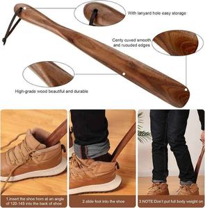 Cuerno de zapato de madera dura de primera calidad para un uso duradero y duradero Cuerno de zapato hecho a mano de calidad superior - Product Image 5