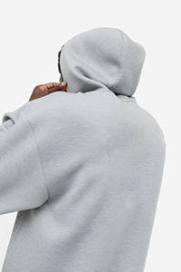 Sweats à capuche unis sur mesure surdimensionnés design élégant pulls à capuche à manches longues prix de gros sweats à capuche pour hommes 100% coton - Product Image 3