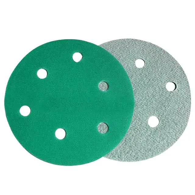 sanding paper 120 with Holes Wet Dry Film-Backed purple Hook and Loop abrasive sandpaper for Wood and automotive